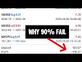 Why 90% of traders fail - Forex Trading strategies