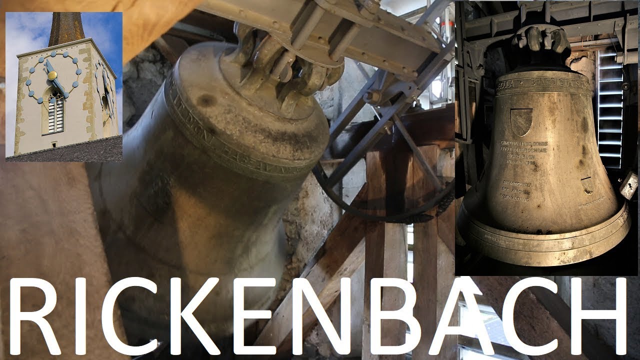 RICKENBACH (CH - LU): Vollgeläute der Pfarrkirche St. Margaretha