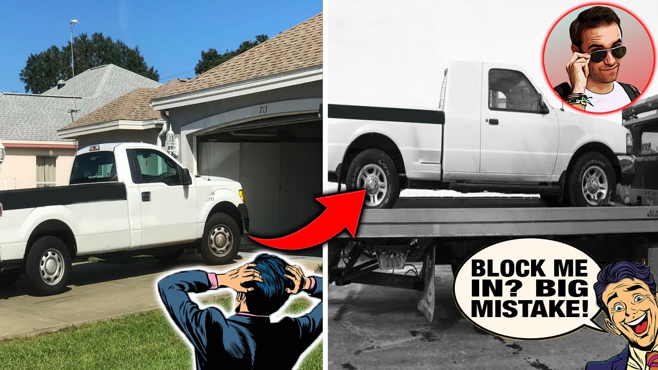 Neighbor REPEATEDLY Parked In My Driveway, Blocked Me In During A MEDICAL EMERGENCY, HE GETS TOWED!