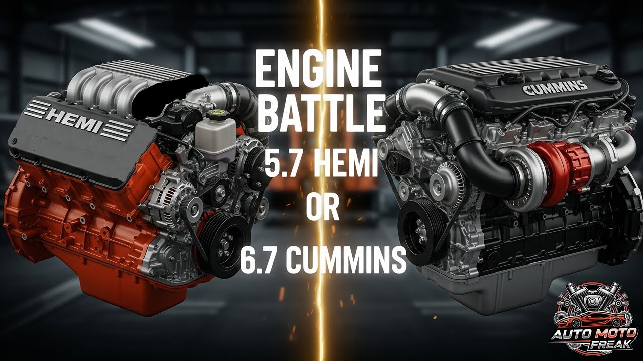 5.7 HEMI OR 6.7 CUMMINS? REVIEW, PROBLEMS, RELIABILITY!