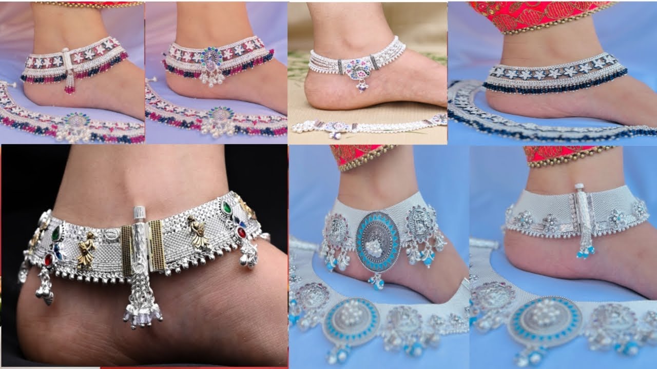 Beautiful Aniket design best silver Aniket online design lehenga Payal designg