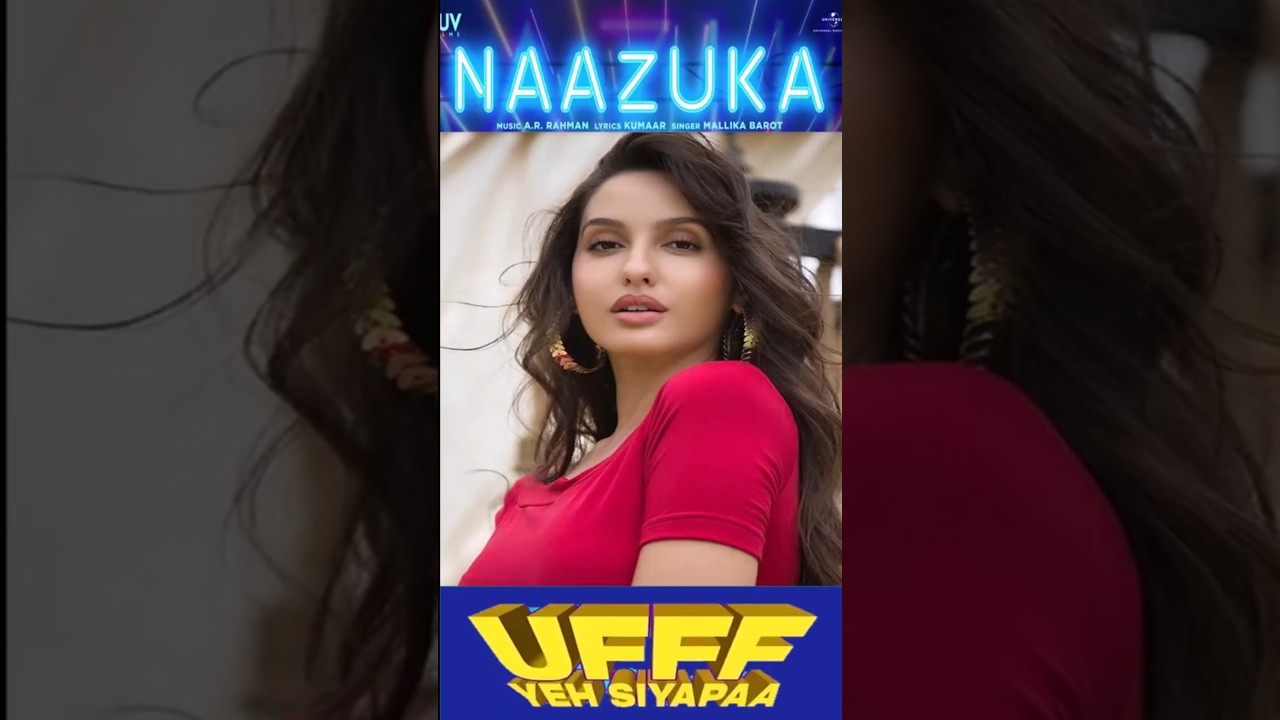 Naazuka | Ufff Yeh Siyappa | A R Rahman 