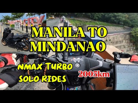 MANILA TO MINDANAO ZAMBOANGA CITY 2005KM LAND TRAVEL FULL VIDEO NMAX TURBO USER