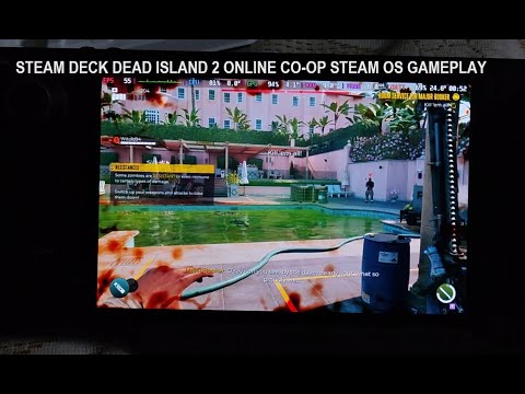 Steam Deck Gameplay - Dead Island 2 - Epic Games Store - Steam OS 