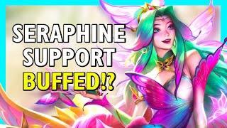Seraphine Support actually good now!? - 13.21