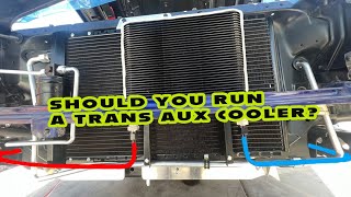 HOW TO LS SWAP YOUR CAR (PART14) ADDING AUX TRANSMISSION COOLER