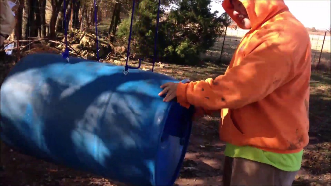 Homemade Deer Feeder Diy 55 Gallon Drum Deer Watch 2019 2020