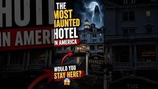 Would You Spend One Night in America's Most Haunted Hotel? 😱 #shorts