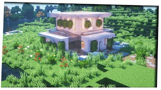 Minecraft: How to build a Modern House｜Minecraft Tutorial｜How to build Tutorial｜Step by Step
