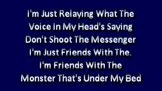 Eminem Feat Rihanna The Monster Karaoke Lyrics