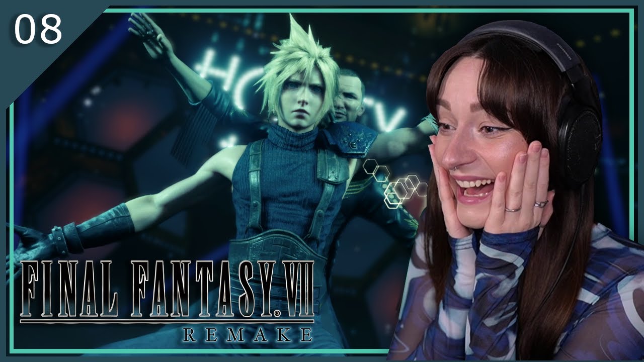 Final Fun This is SO MUCH FUN! 💃🏻 | Final Fantasy VII Remake - Ep.8 | First ...