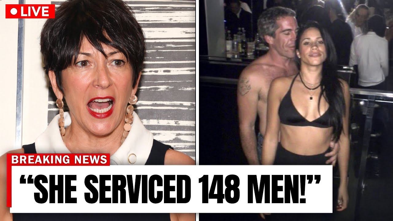 GHISLAINE MAXWELL LEAKS PHOTOS — Meghan MARKLE CAUGHT on Epstein Island 12 TIMES!