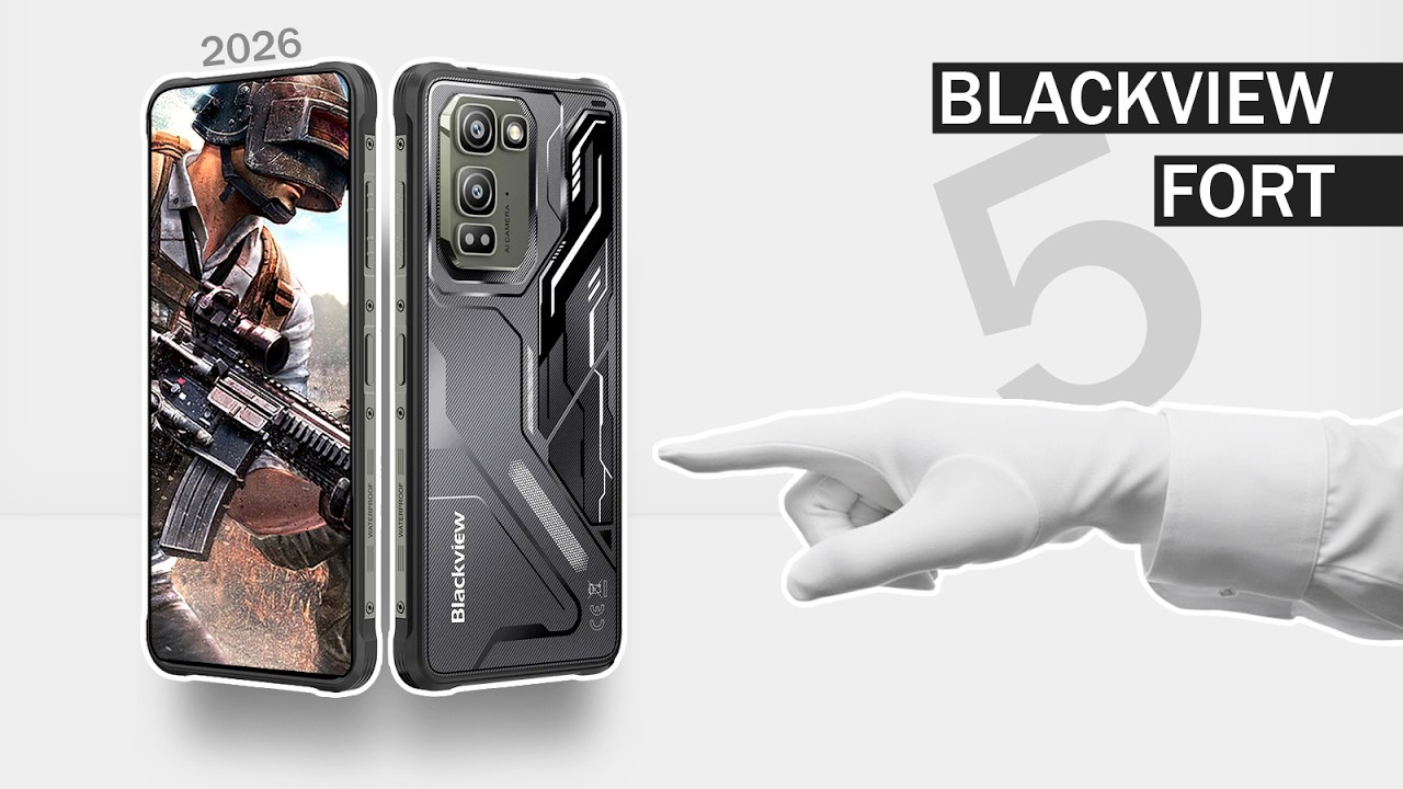 The World's Thinnest Rugged Phone? BlackView FORT 5 Ultimate