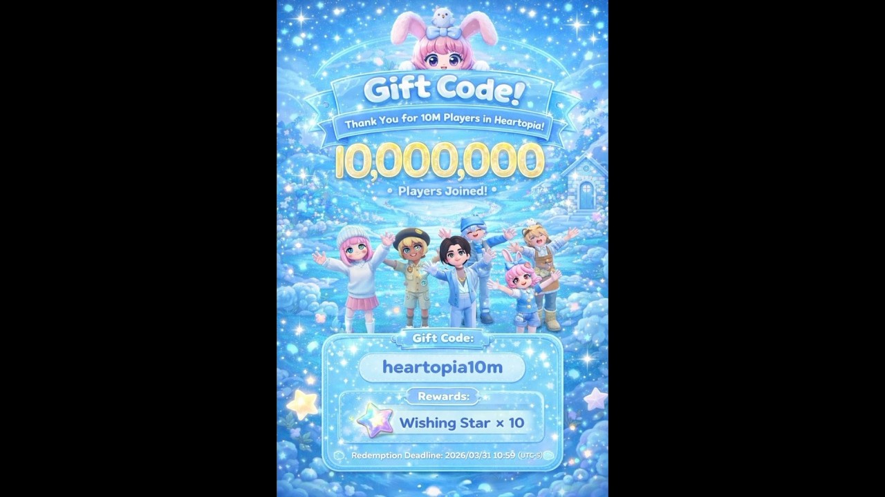 HEARTOPIA NEW REDEEM CODE!!! 