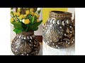 Easy and Beautiful Matka decoration//Mud pot decor at home// flower pot// lippan art on matka//