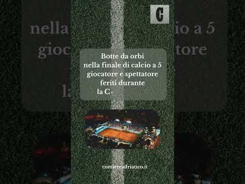 Video Botte da orbi nella finale di calcio a 5: giocatore e spettatore feriti durante la Copa Riviera