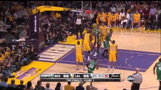 Nba Finals 03.06.2010 - G1 - Celtics Vs Lakers - Paul Pierce Game Highlights
