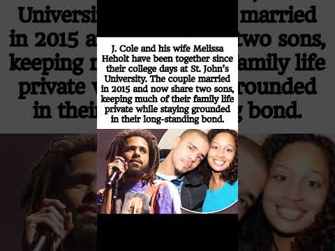 J Cole S SECRET Family Life Exposed Married Since College Jcole Wife Viral Shorts Viralvideo 