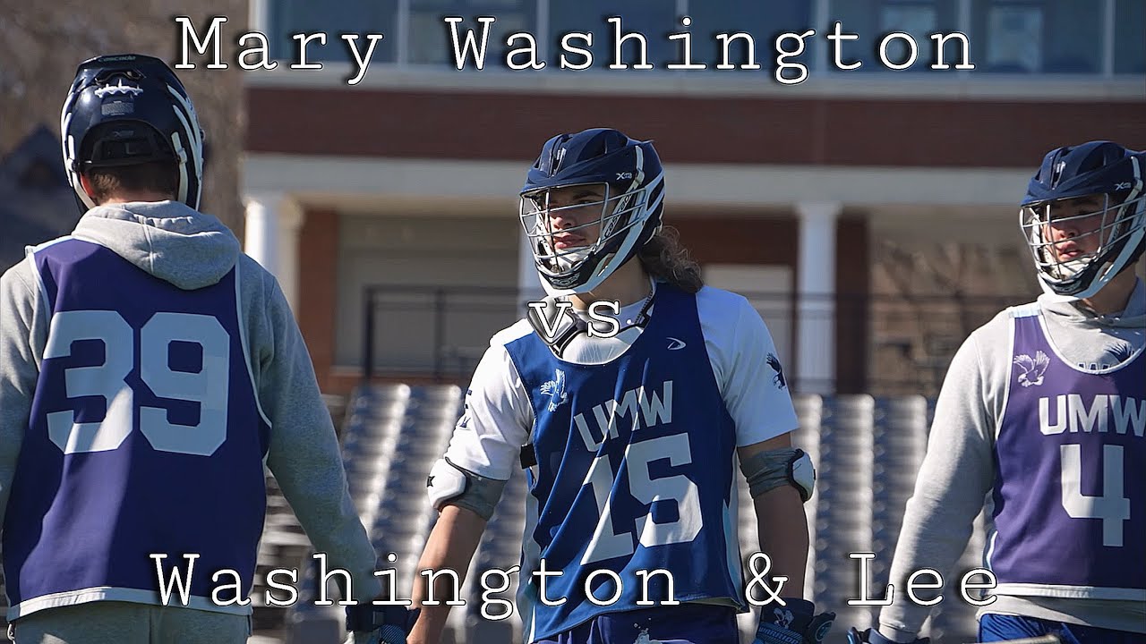 Mary Washington vs Washington and Lee - Men's Lacrosse Highlights (Scrimmage)