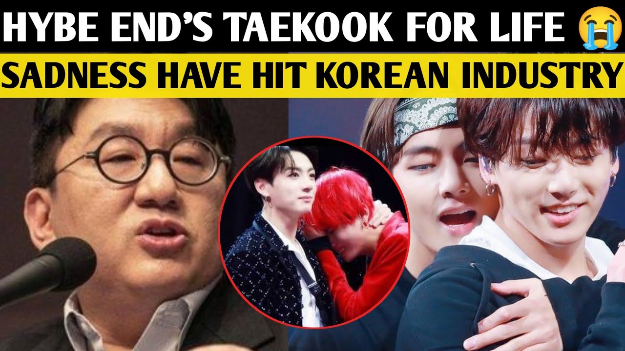 "Shockwave hits the Army 😭 HYBE makes a surprise decision about Jungkook and V's future."