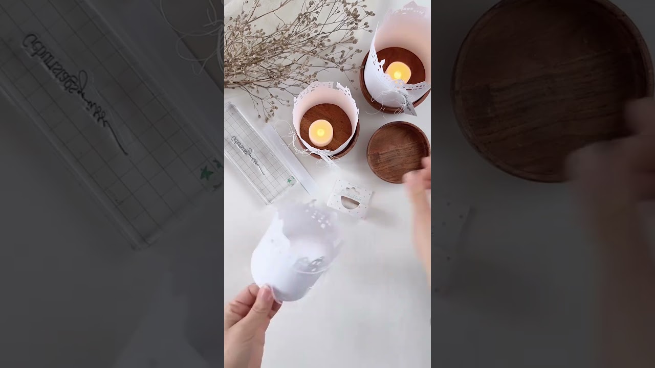 Creative Depot - Kreativität verbindet - Deko Windlicht mit der Altstadt Randstanze  