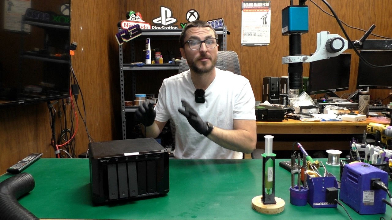 Решение проблемы с питанием Synology DS1512+