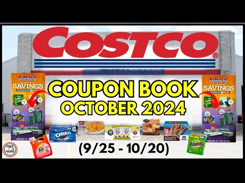 🚨 *NEW* OCTOBER 2024 Costco Coupon Book Grocery Preview! Deals (9/25-10/20)🔥Pizza, PT, Candy, Tide!
