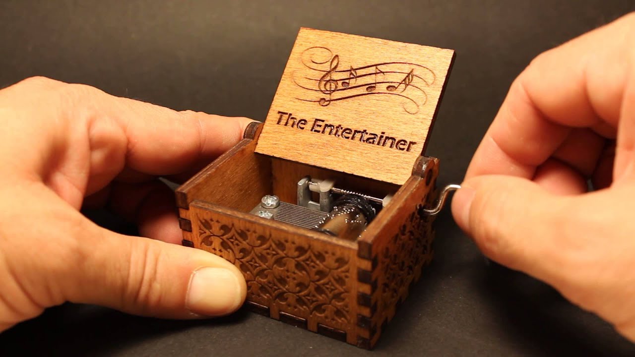 The Entertainer Music Box (Invenio Crafts) YouTube