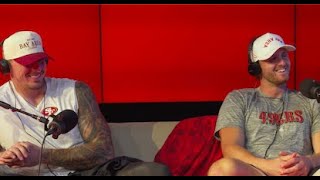Eric Saubert and Jake Tonges Discuss Their Journey to the 49ers, Working With George Kittle