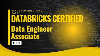 Databricks Certified Data Engineer Associate | Real Exam Questions- Part 1 | Hindi