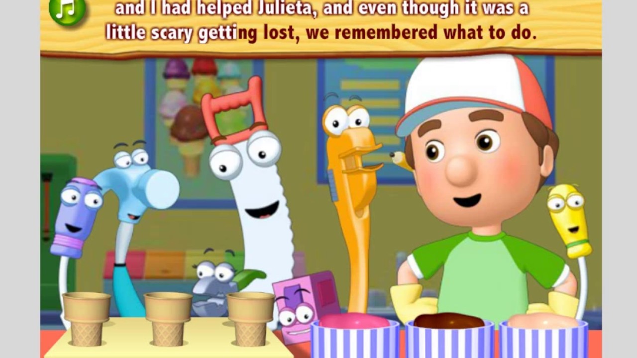 Handy Manny Rusty and Stretch - A Day At The Park - YouTube.