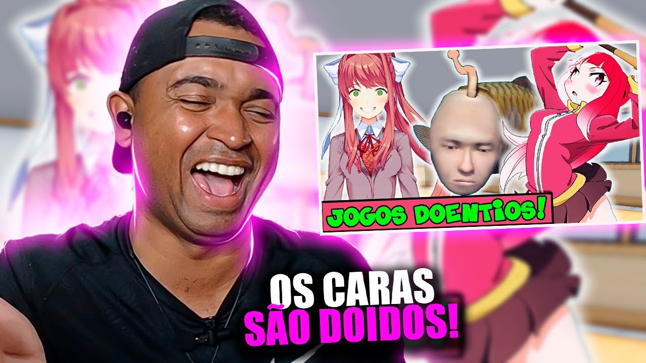 REACT | Jogos JAPONESES mais ESTRANHOS / BIZARROS! 🇯🇵 🕹️ 😱 - Vício Nerd