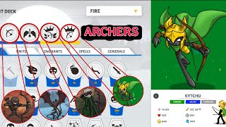 Stick war saga: Only Archers team is impossible to defeat ⚔️☠️ screenshot 5