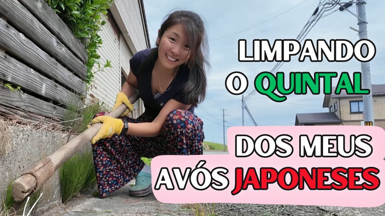 Limpei o Jardim Japonês dos Meus Avós| Casa Tradicional no Interior do Japão