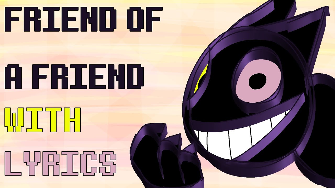 FRIEND OF A FRIEND WITH LYRICS - DELTARUNE UST/FRIEND INSIDE ME BATTLE THEME LYRICAL COVER