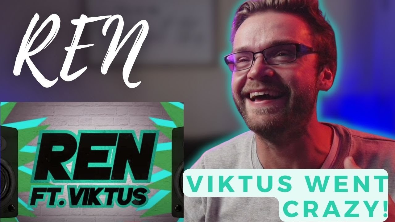 REN - DOWN ON THE BEAT ft. VIKTUS - LYRIC VIDEO | REACTION