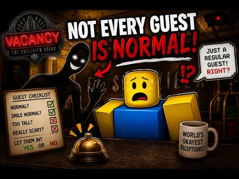 I GOT STUCK IN THE BACKROOMS… AND I’M THE RECEPTIONIST 😭 | Vacancy Anomaly Roblox