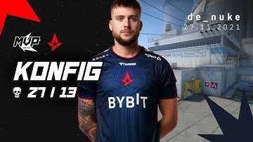 MVP CSGO POV: Astralis k0nfig (27/13) vs NiP (de_nuke) @ BLAST Premier World Final