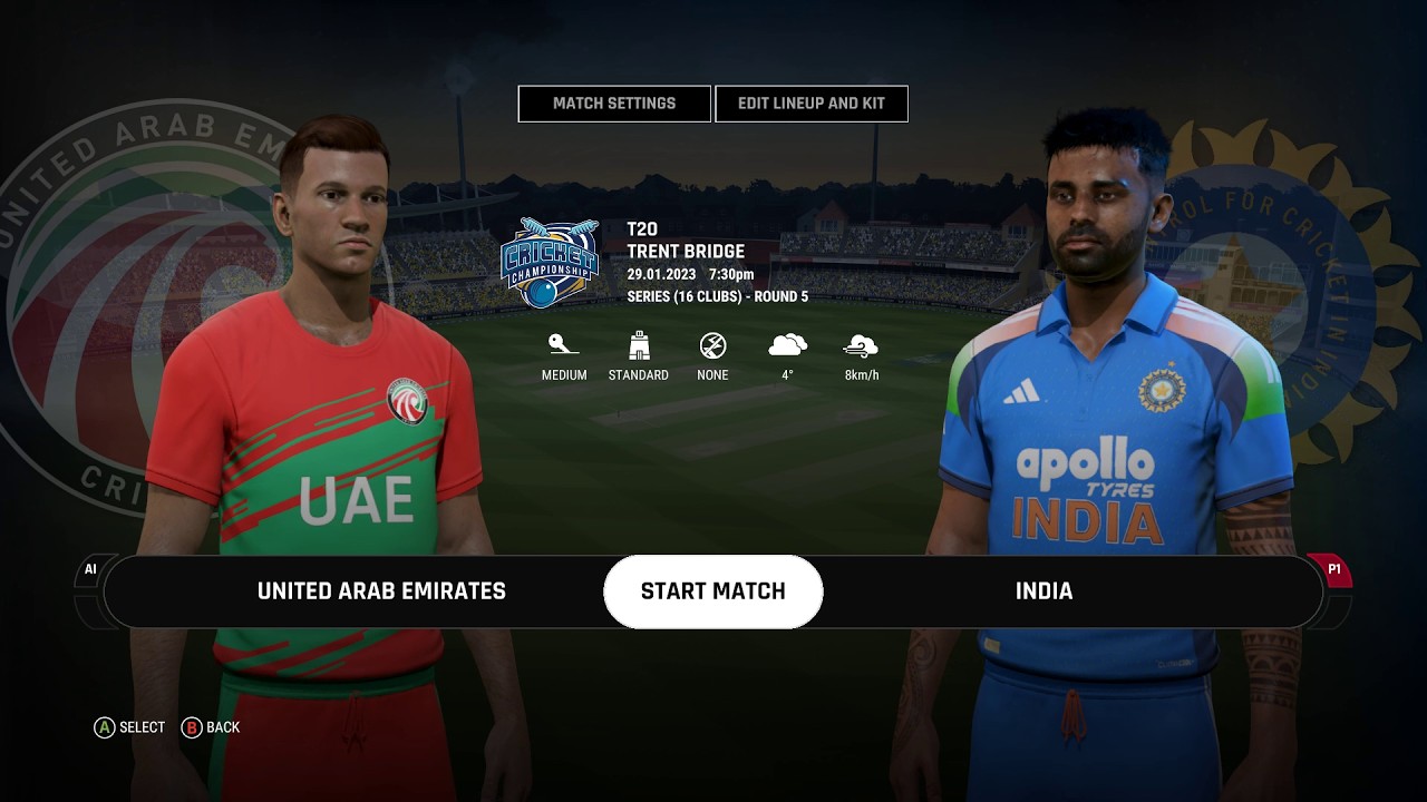 IND vs UAE | Match No.37 | T20 World Cup | Cricket 2024 | 2026