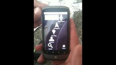 New Nexus One Video