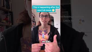 This is happening by the next Full Moon