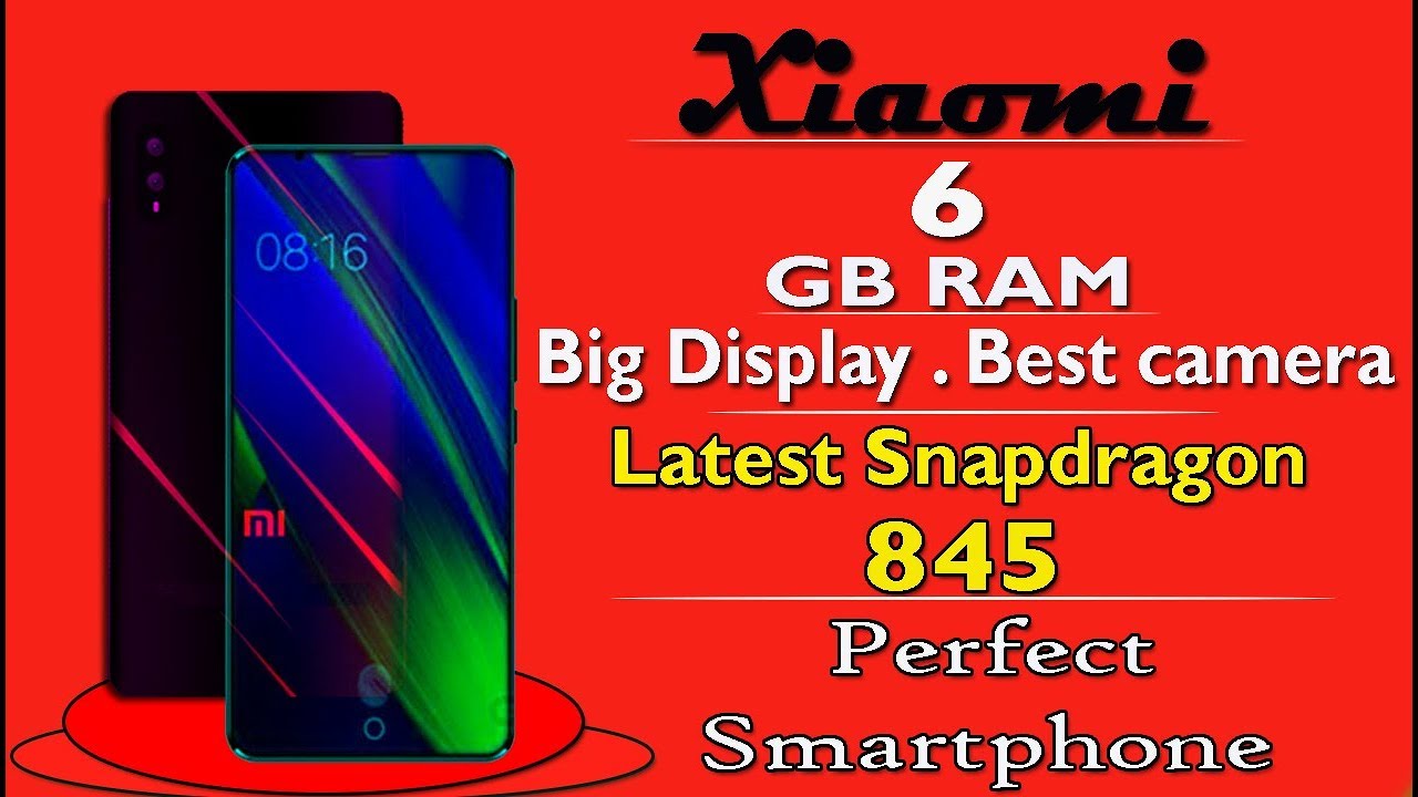 Xiaomi with Latest Snapdragon 845 ! Super Fastest Smartphone !