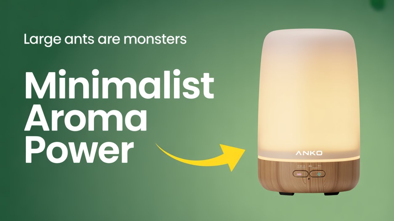 Anko USB Aroma Diffuser & Humidifier – Minimalist Series - YouTube