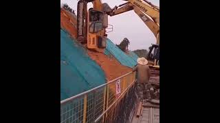 Short Excavator Danger Work