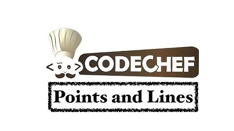 Points and Lines - Problem | Code Chef || Daily Coding Problem || Java Code ||