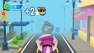 TalkingTomHeroDash - Instructions on how to play - SPECIAL EVENTS!  VERTIGO hits the crane 10 times. screenshot 1