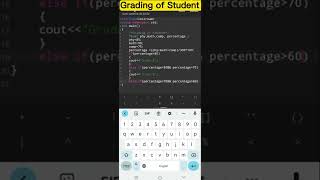Marks Grading of Student|Use of Nested If Statement|Learn Cpp Programming by Find Sabak Solution