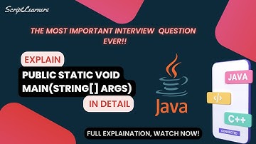 public static void main(String[] args) in java explained in detail | Command line arguments in java