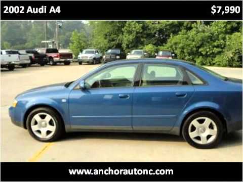 2002 Audi A4 Used Cars FUQUAY VARINA NC