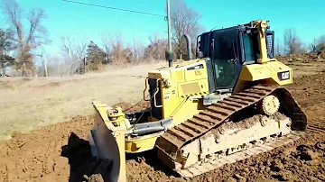 DHX Re-grading cattle pastures into front yard